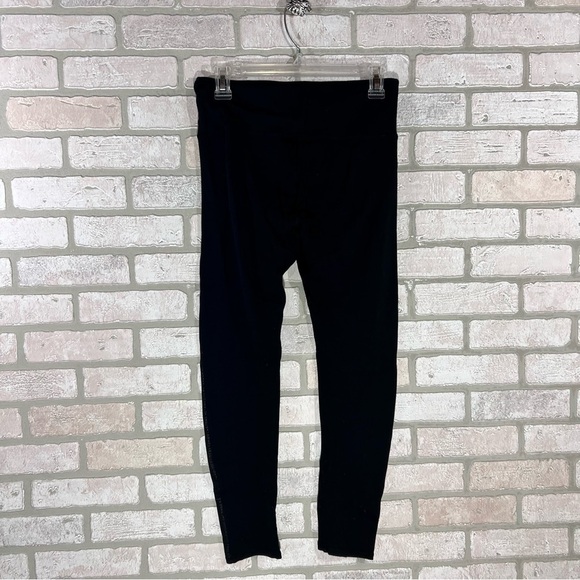 SPANX Ready to Wow Black Leggings with Snakeskin Print on Sides Size L - Picture 9 of 12